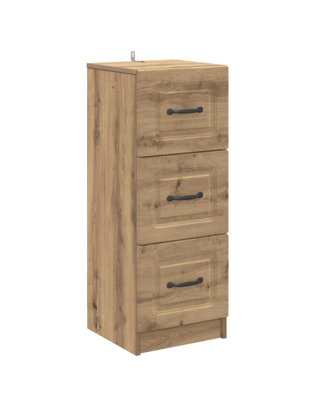 Mobile con Cassetti Rovere Artigianale 33 x 34,5 x 87 cm