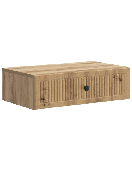 Tavolino da Parete Laterale Rovere Artigianale