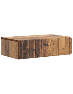 Tavolino da Parete Laterale Legno antico 59 x 34,5 x 17 cm