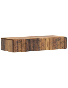 Tavolino da Parete Laterale Legno antico 87,5 x 34,5 x 17 cm