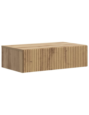 Tavolino da Parete Laterale Rovere Artigianale