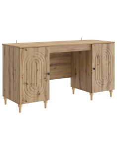 Scrivania con lo scaffale Rovere Artigianale 142,5 x 50 x 75 cm