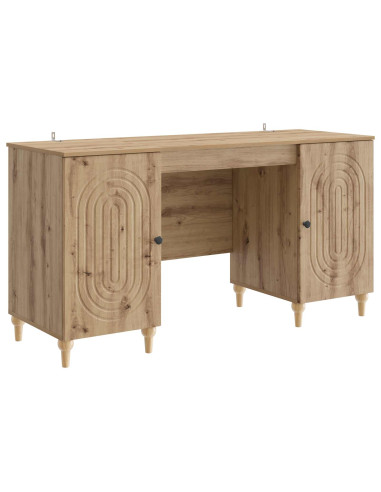 Scrivania con lo scaffale Rovere Artigianale 142,5 x 50 x 75 cm