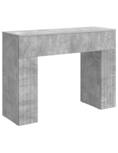 Tavolino da salotto Grigio Cemento 102 x 35 x 75 cm