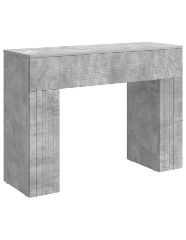 Tavolino da salotto Grigio Cemento 102 x 35 x 75 cm