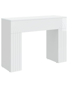 Tavolino da salotto Bianco Lucido 102 x 35 x 75 cm