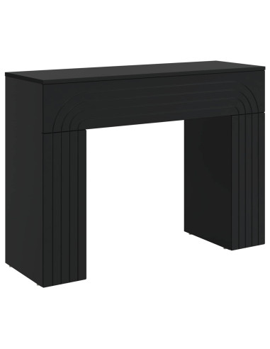 Tavolino da salotto Nero 102 x 35 x 75 cm Legno ingegnerizzato