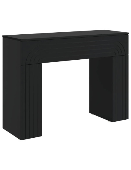 Tavolino da salotto Nero 102 x 35 x 75 cm Legno ingegnerizzato