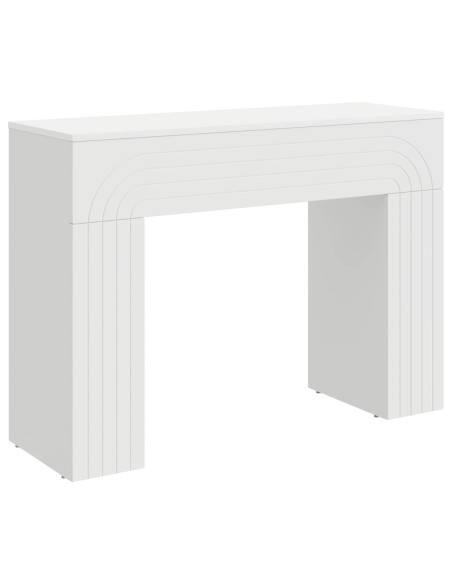 Tavolino da salotto Bianco 102 x 35 x 75 cm