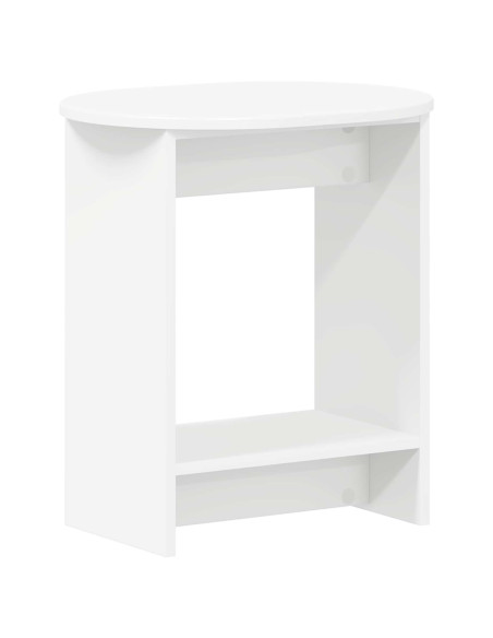 Tavolo laterale Bianco 50 x 39,5 x 55 cm Legno ingegnerizzato