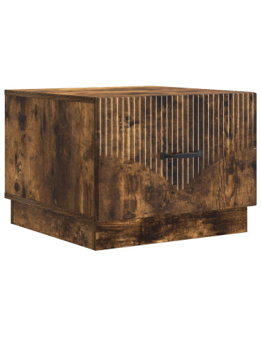 Tavolino da salotto con cassetto Rovere Fumo 49 x 50 x 37 cm