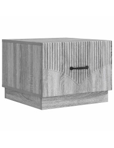 Tavolino da salotto con cassetto Grigio Sonoma 49 x 50 x 37 cm