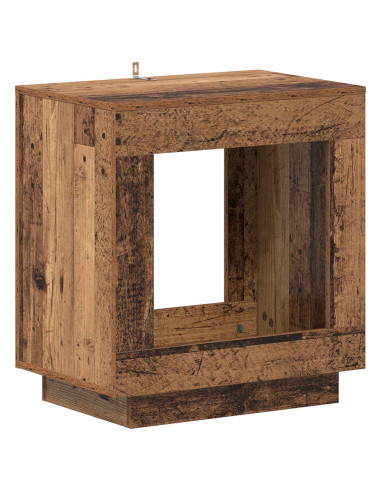 Tavolo laterale Legno vecchio 60 x 40 x 65 cm