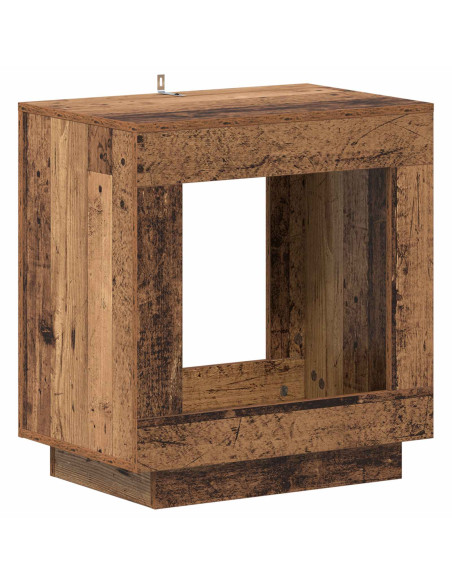 Tavolo laterale Legno vecchio 60 x 40 x 65 cm