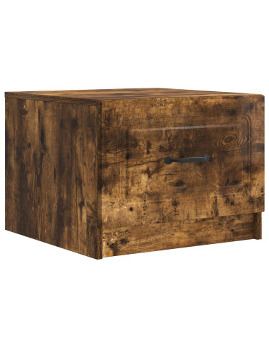 Tavolino da salotto con cassetto Rovere Fumo 49 x 50 x 37 cm