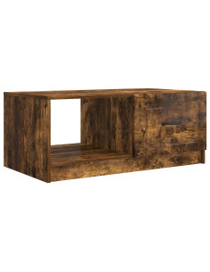 Tavolino da salotto Rovere Fumo 90 x 50 x 37 cm