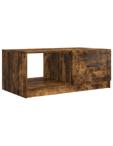 Tavolino da salotto Rovere Fumo 90 x 50 x 37 cm