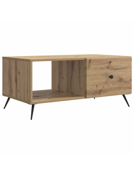 Tavolino da salotto Rovere Artigianale 90 x 50 x 40 cm