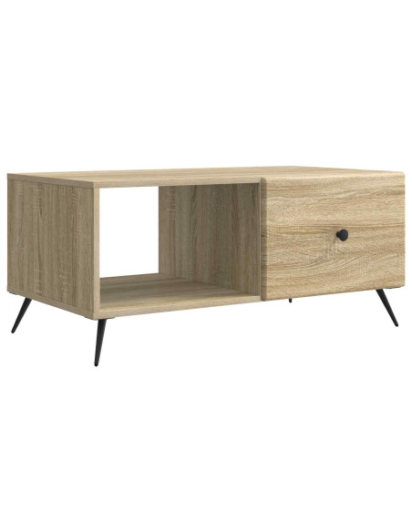 Tavolino da salotto Rovere Sonoma 90 x 50 x 40 cm