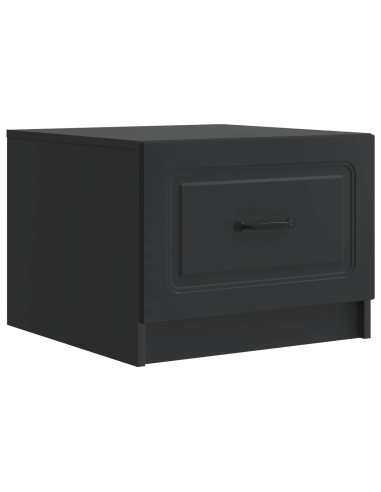 Tavolino da salotto Nero 49 x 50 x 37 cm Legno ingegnerizzato