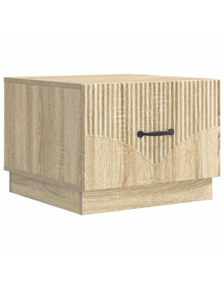 Tavolino da salotto con cassetto Rovere Sonoma 49 x 50 x 37 cm