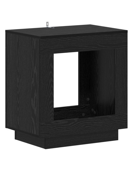Tavolo laterale Rovere Nero 60 x 40 x 65 cm