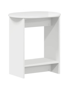 Tavolo laterale Bianco Lucido 50 x 39,5 x 55 cm