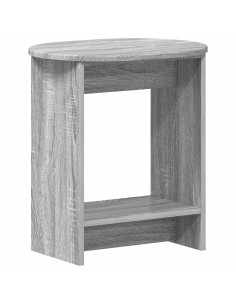 Tavolo laterale Sonoma grigia 50 x 39,5 x 55 cm 2