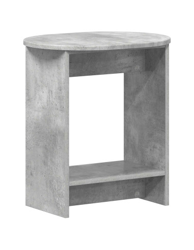 Tavolo laterale Grigio Cemento 50 x 39,5 x 55 cm