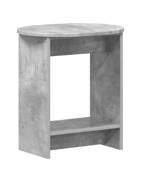 Tavolo laterale Grigio Cemento 50 x 39,5 x 55 cm