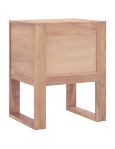 Comodino 40x30x50 cm in Legno Massello di Teak