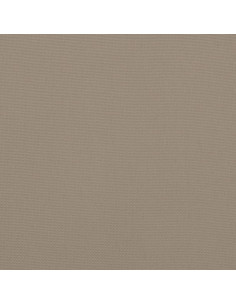 Cuscino per Panca Tortora 200x50x7 cm in Tessuto Oxford
