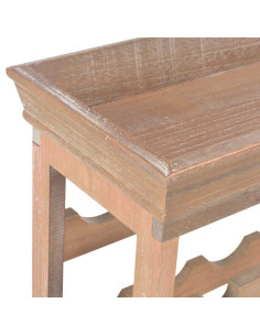 Mobile Portavini Marrone 70x22,5x70,5 cm in MDF