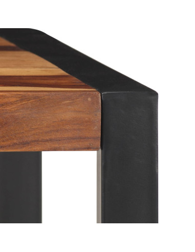 Tavolo da Pranzo 120x60x76 cm in Legno Massello di Sheesham