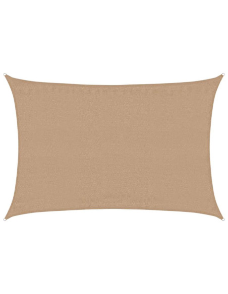 Vela Parasole 160 g/m² Grigio Talpa 3,5x4,5 m in HDPE