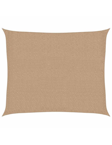 Vela Parasole 160 g/m² Tortora 2,5x3 m in HDPE