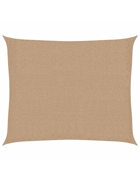 Vela Parasole 160 g/m² Tortora 2,5x3 m in HDPE