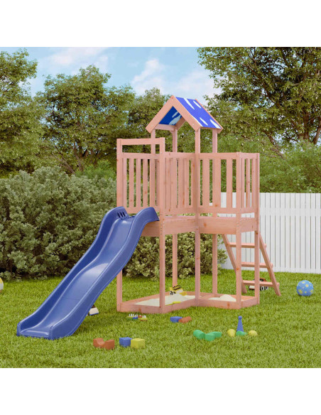 Set da Gioco da Esterno in Legno Massello di Douglas