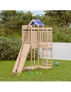 Set da Gioco da Esterno in Legno Massello di Pino