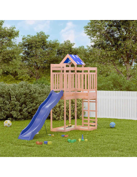 Set da Gioco da Esterno in Legno Massello di Douglas