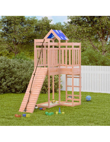 Set da Gioco da Esterno in Legno Massello di Douglas