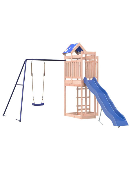 Set da Gioco da Esterno in Legno Massello di Douglas