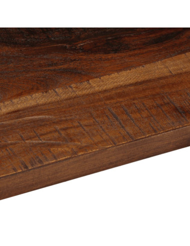 Piano Tavolo 180x30x2,5 cm Rettangolare in Massello di Recupero