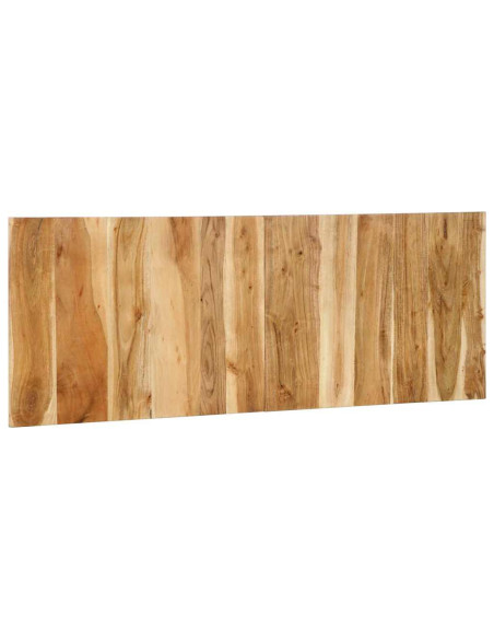 Testiera 140 cm in Legno Massello di Acacia