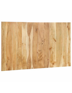 Testiera 140 cm in Legno Massello di Acacia