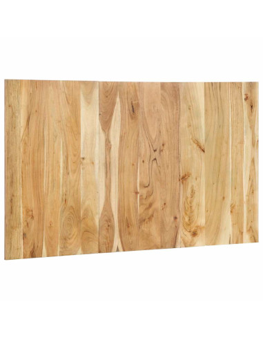 Testiera 140 cm in Legno Massello di Acacia
