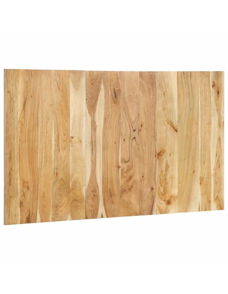 Testiera 140 cm in Legno Massello di Acacia