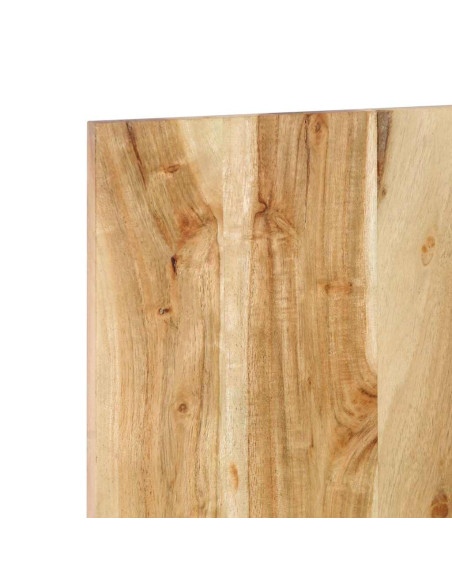 Testiera 140 cm in Legno Massello di Acacia