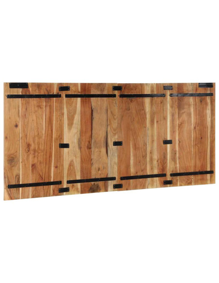 Testiera 180 cm in Legno Massello di Acacia