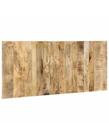 Testiera 180 cm in Legno Massello di Mango Grezzo